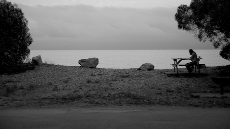 Somewhere at the Tasman Sea